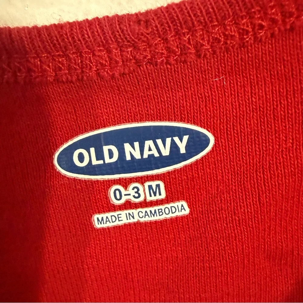 Old Navy vibrant red